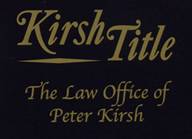 Kirsh Title logo